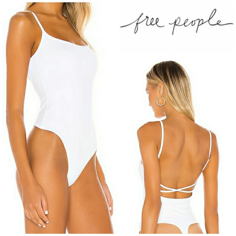 🆕️ Free People Strappy Basique Bodysuit